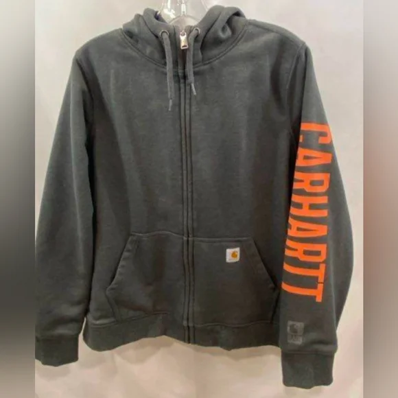 Carhartt Rain Defender Fleece Lined Graphic Sweatshirt Size XL NWOT MSRP $79.99 - Picture 2 of 6